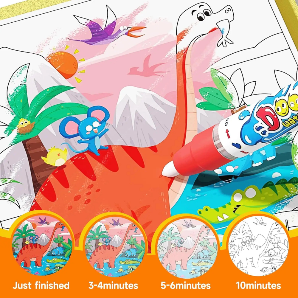 Livros de pintar com água (Water Painting Books)